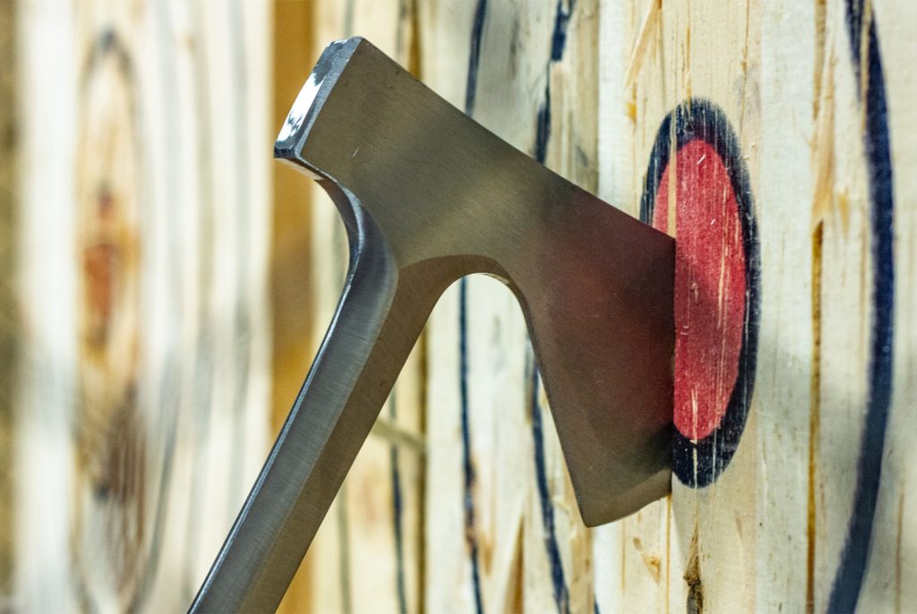 Outdoor Axe Throwing Axes & Allies Throwing Club